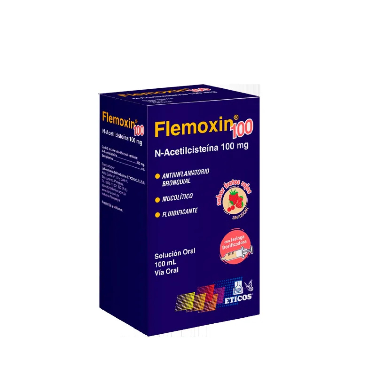 FLEMOXIN 100MG JBE X 100 ML