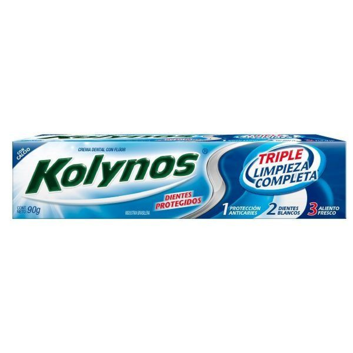 KOLYNOS CR DENT 90 GR TRIP LIMP COM