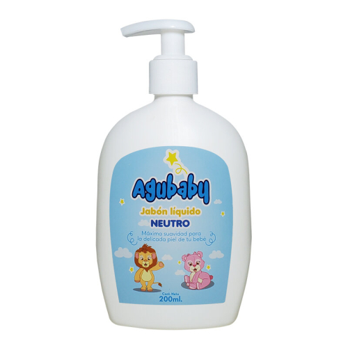 AGUBABY JABON LIQ 200 ML NEUT DOSIF