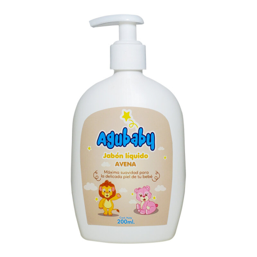 AGUBABY JABON LIQ 200 ML AVEN DOSIF