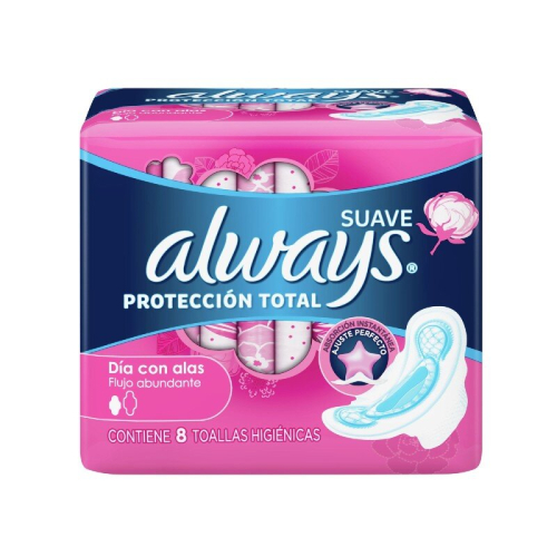 ALWAYS TOALLA H PINKCES C/A X8 9838