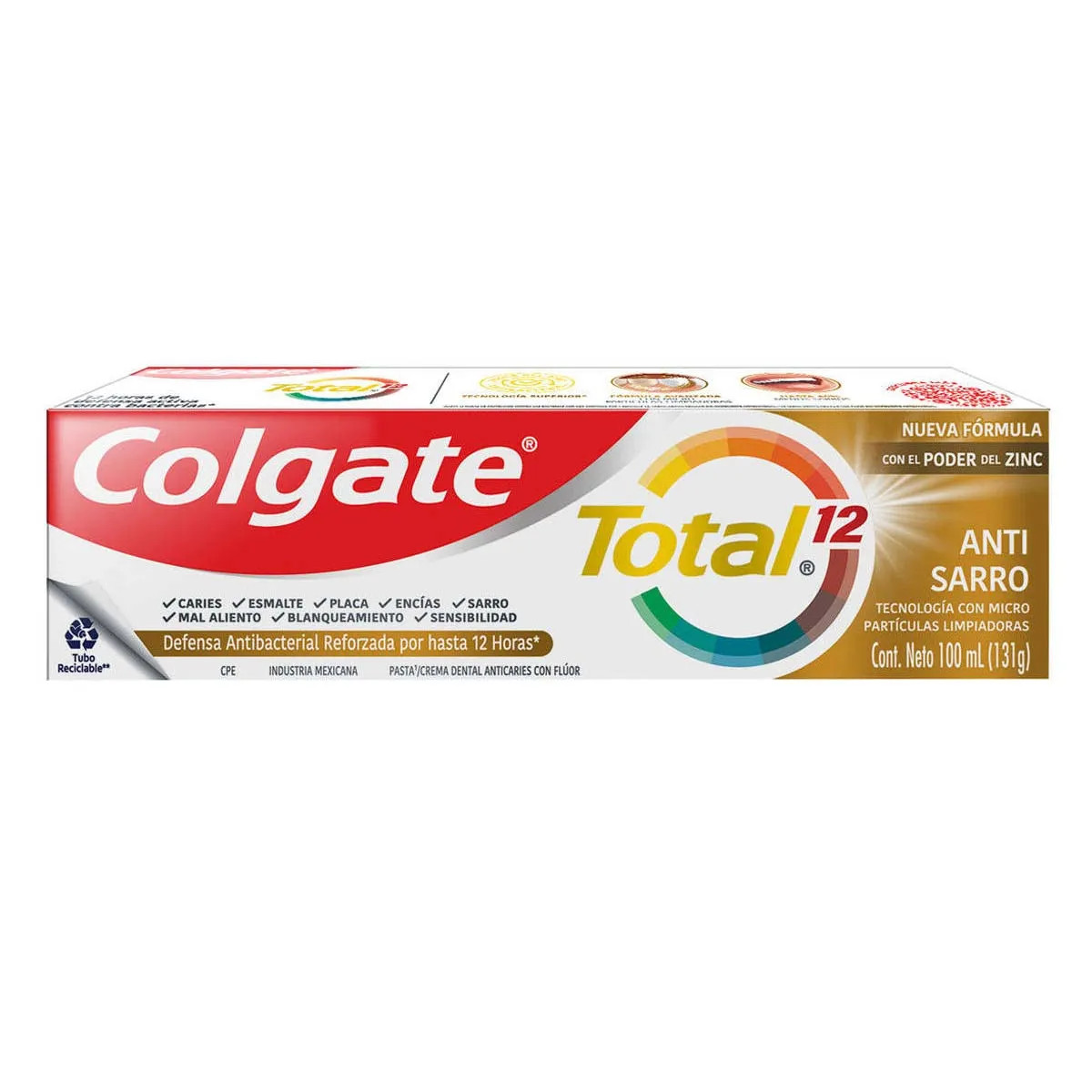 COLGATE CR DENT 100 GR TOTAL TRAT C