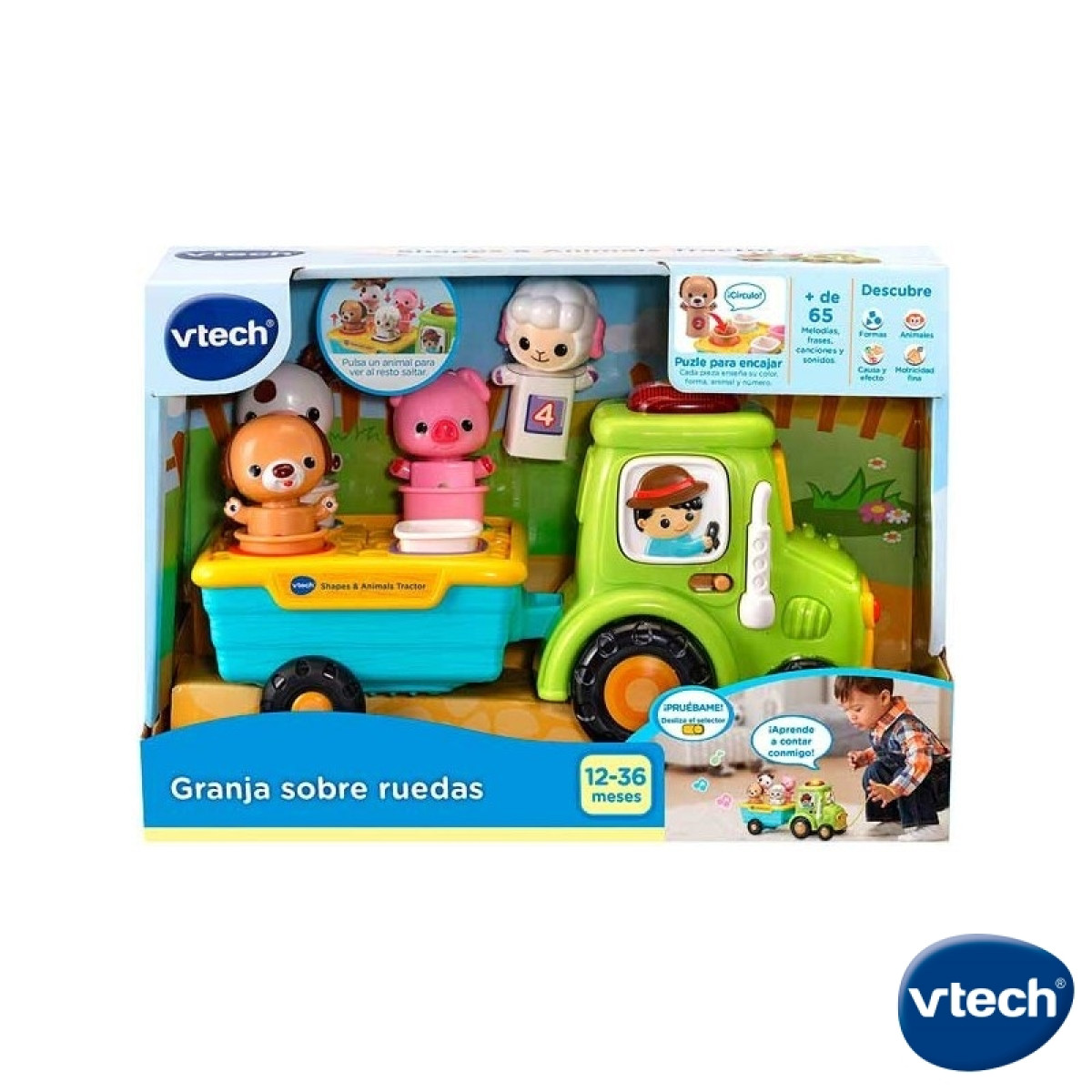 VTECH GRANJA SOBRE RUEDA 533022