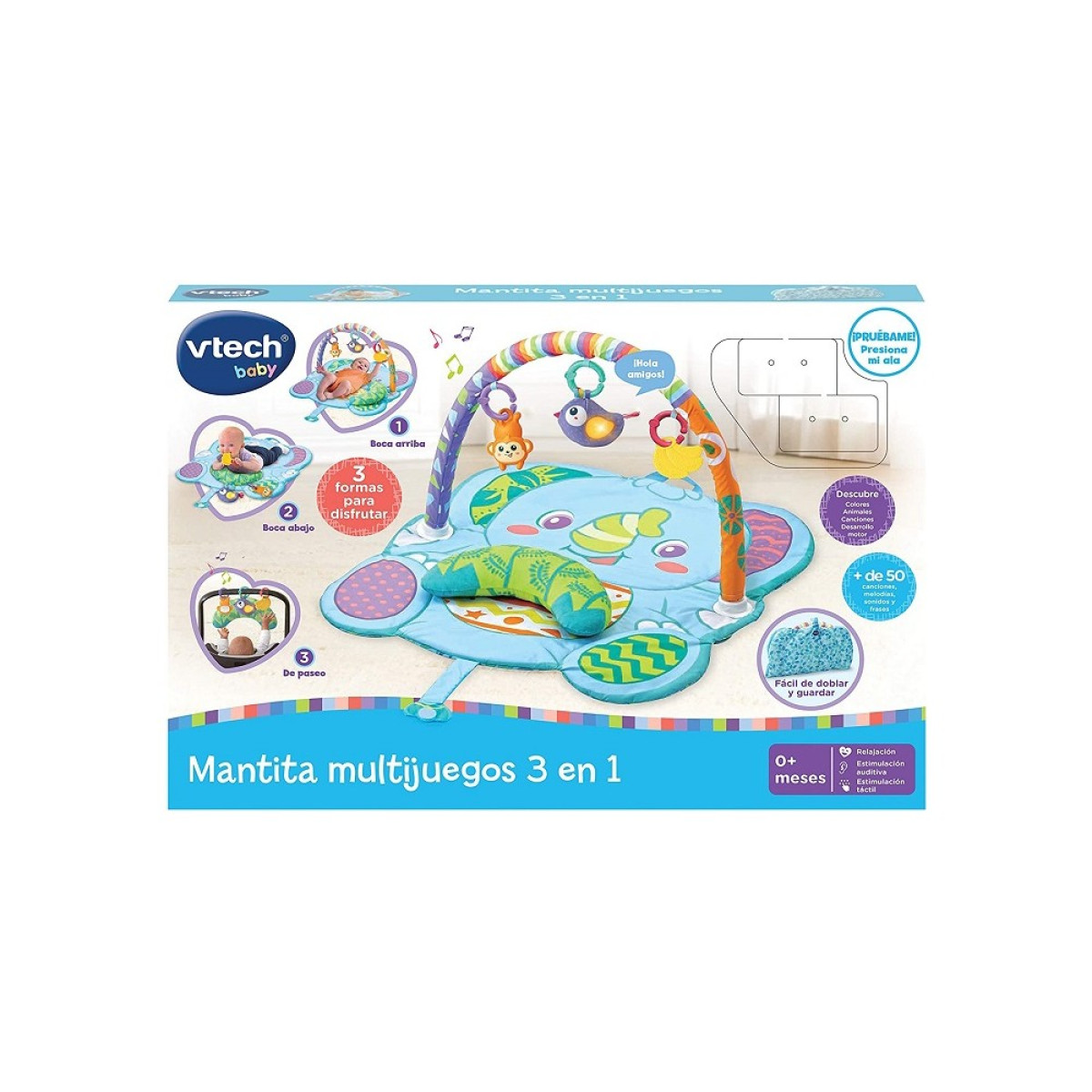 VTECH MANTITA MULTIJUEGOS 3EN1 5360