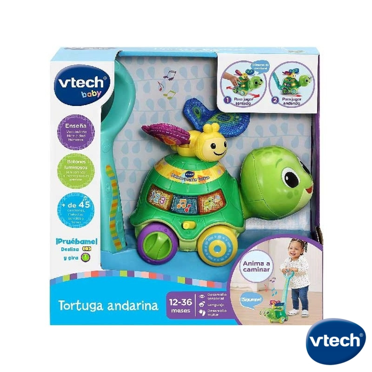 VTECH TORTUGA ANDARINA 547622