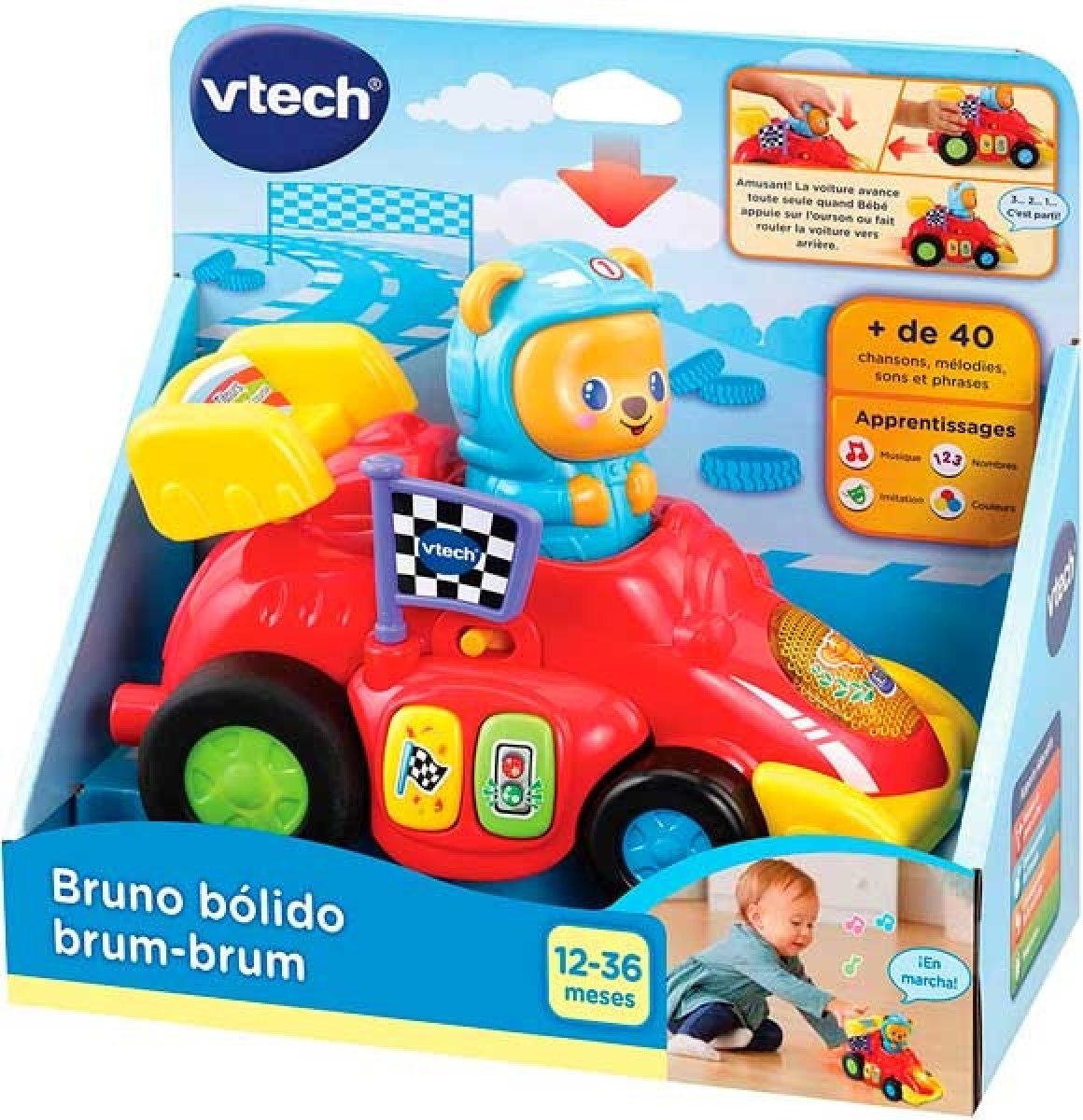 VTECH BRUNO BOLIDO BRUM BRUM 528422