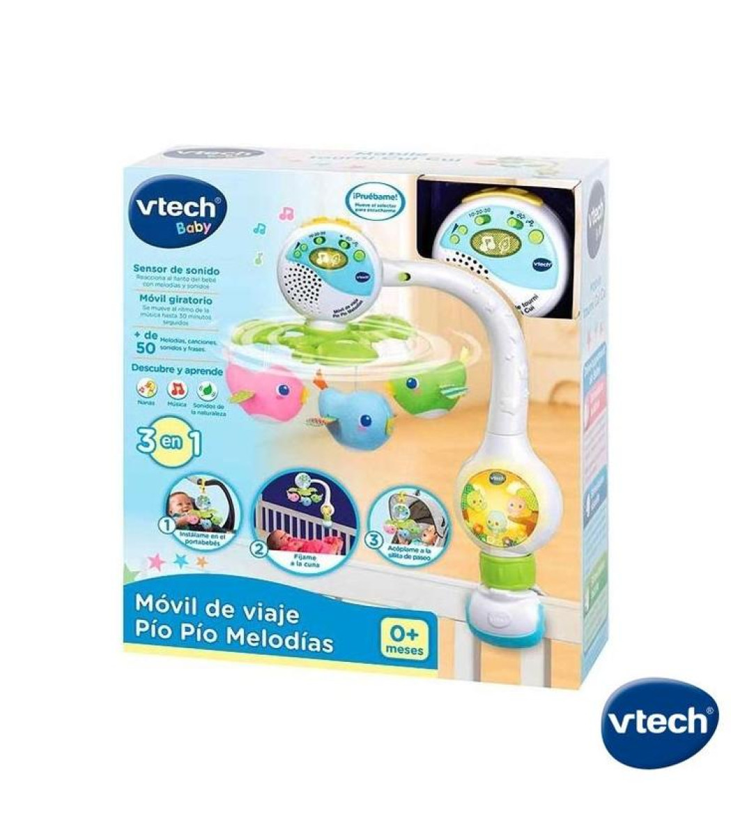 VTECH MOVIL DE VIAJE PIO PIO MELOD