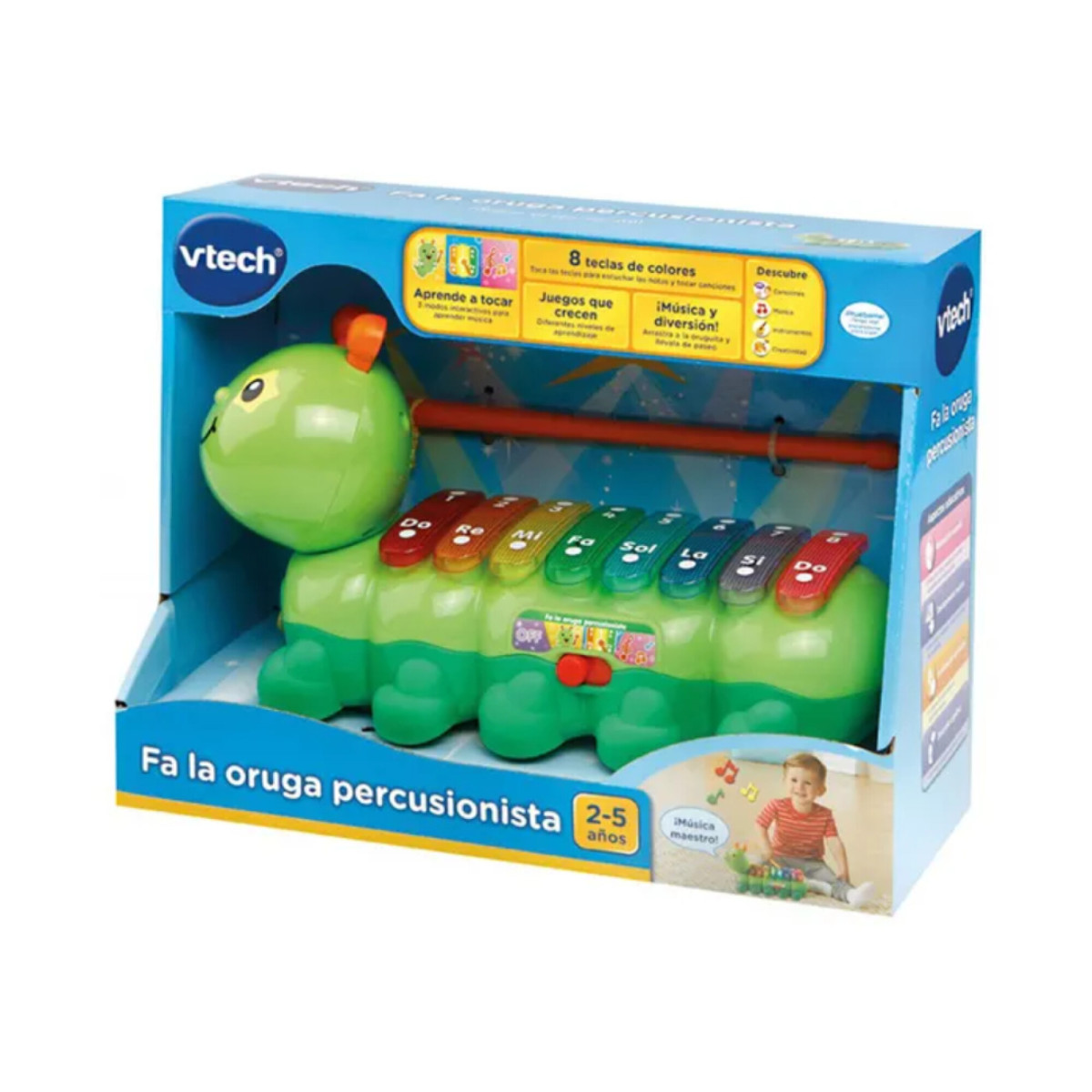 VTECH FA LA ORUGA PERCUSION 174922