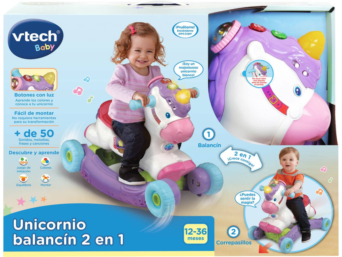 VTECH UNICORNIO BALANCIN 2EN1 19232