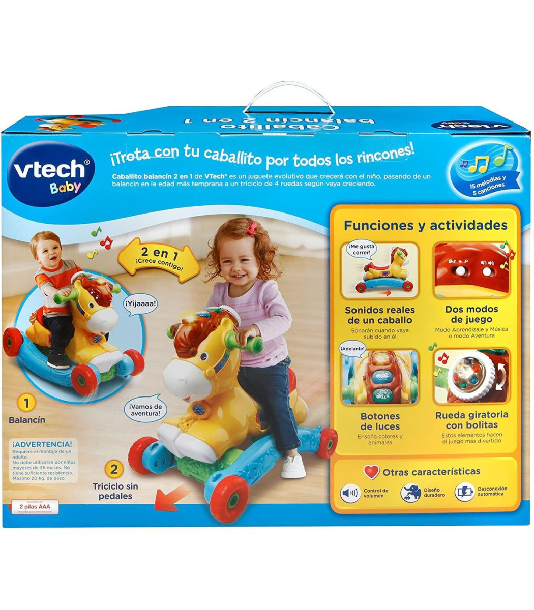 VTECH CABALLO BALANCIN 2EN1 191422