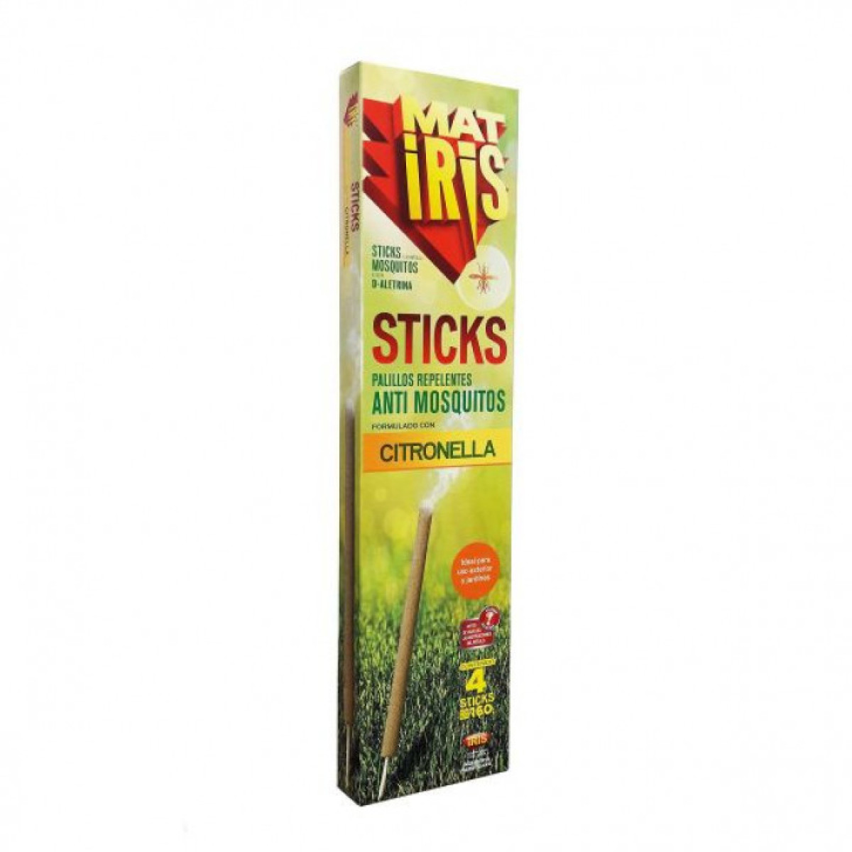 MATIRIS STICKS MATAMOSQ X 4 CITRONE