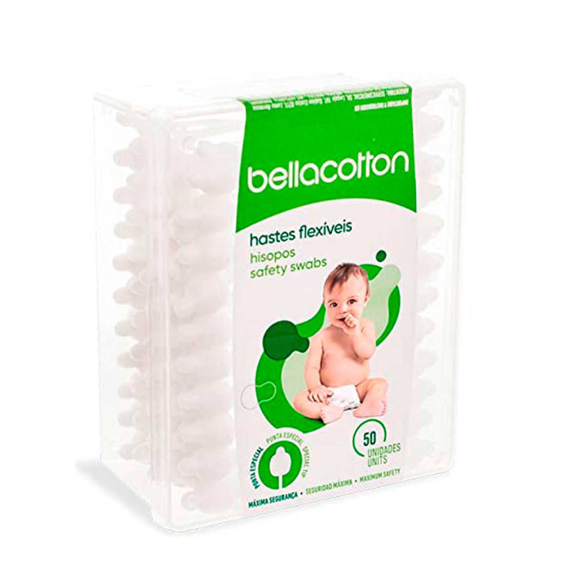 BELLACOTTON COTONETE BABY X 50 UNID
