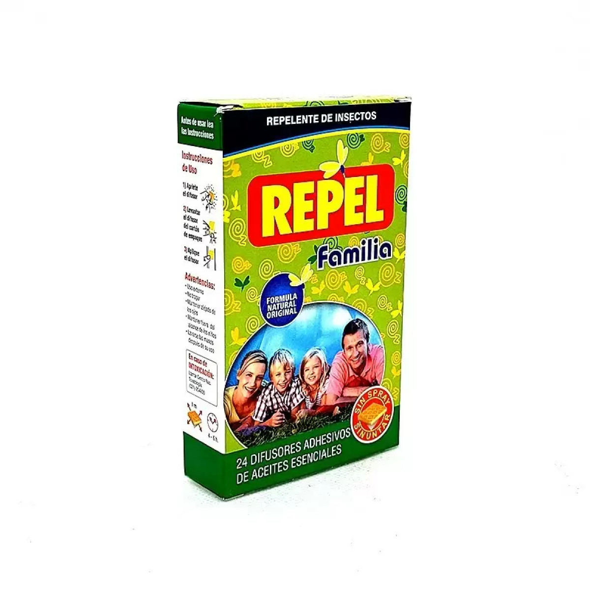 REPEL REPELENTE FAMILIAR X 24 PARCH