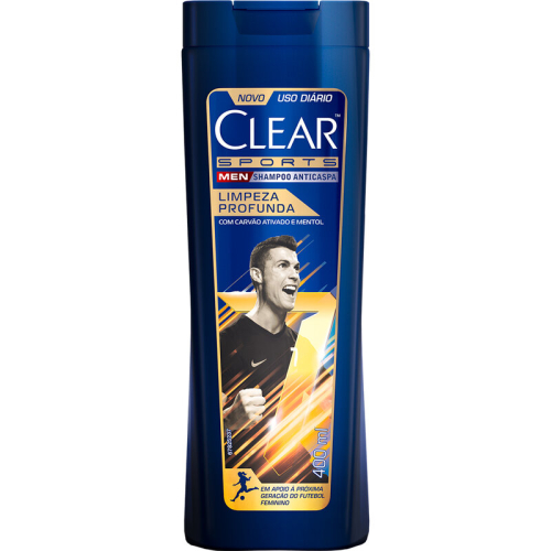 CLEAR SHAMP 400 ML MEN ANT SPORTS L