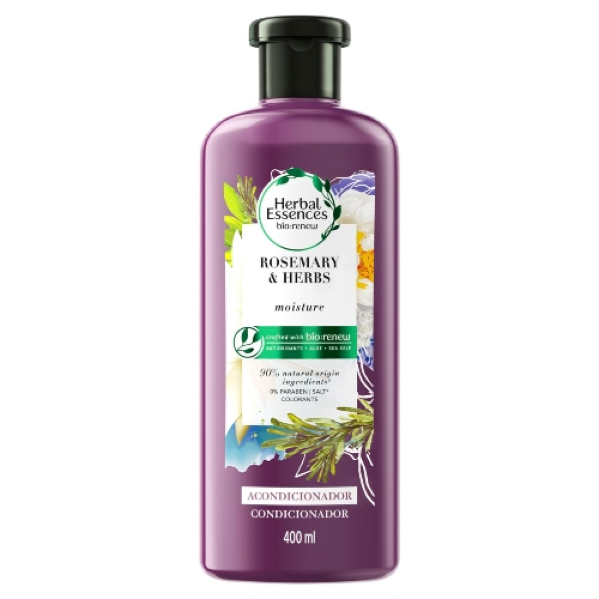 HERB ESS ACOND 400 ML MOISTURE ROSE