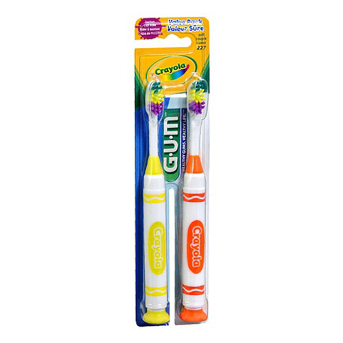 GUM CEP DENT CRAYOLA S X 2 3396