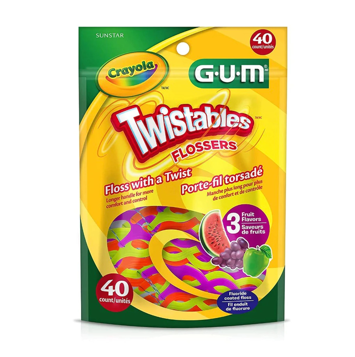 GUM CEP DENT GRAYOLA KIDS TWISTABLE