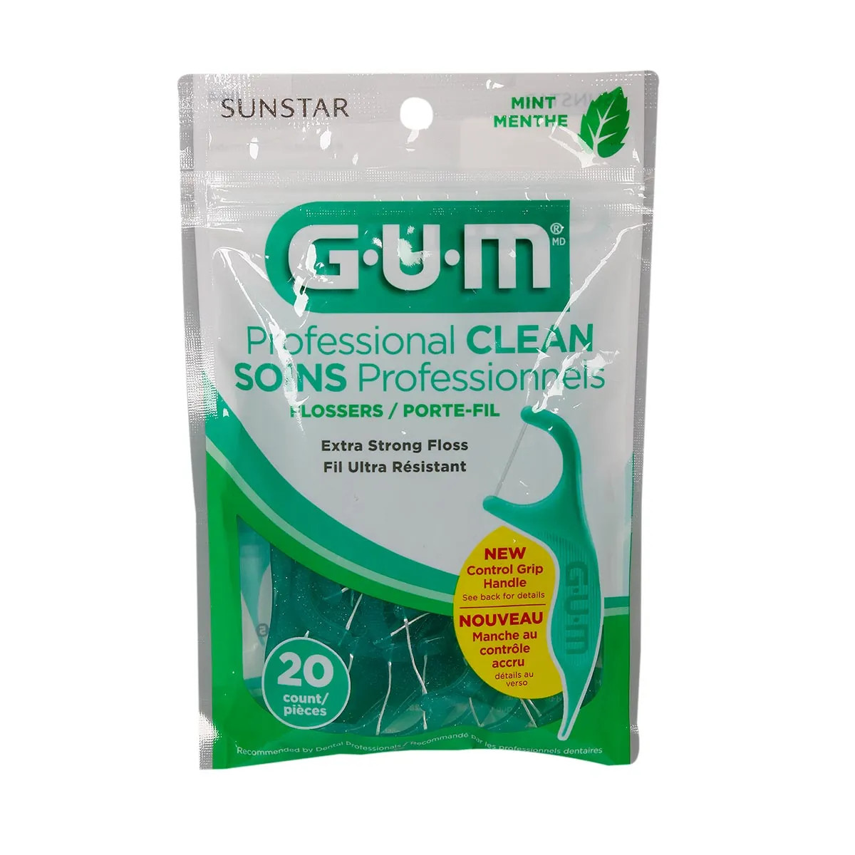 GUM HILO DENT FLOSSER X 20 ORIG