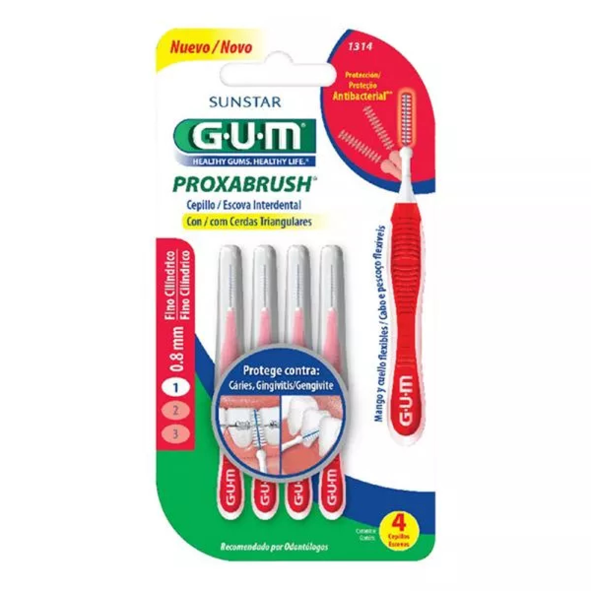 GUM INTERDENTAL PROXAB FINO CILIN 1