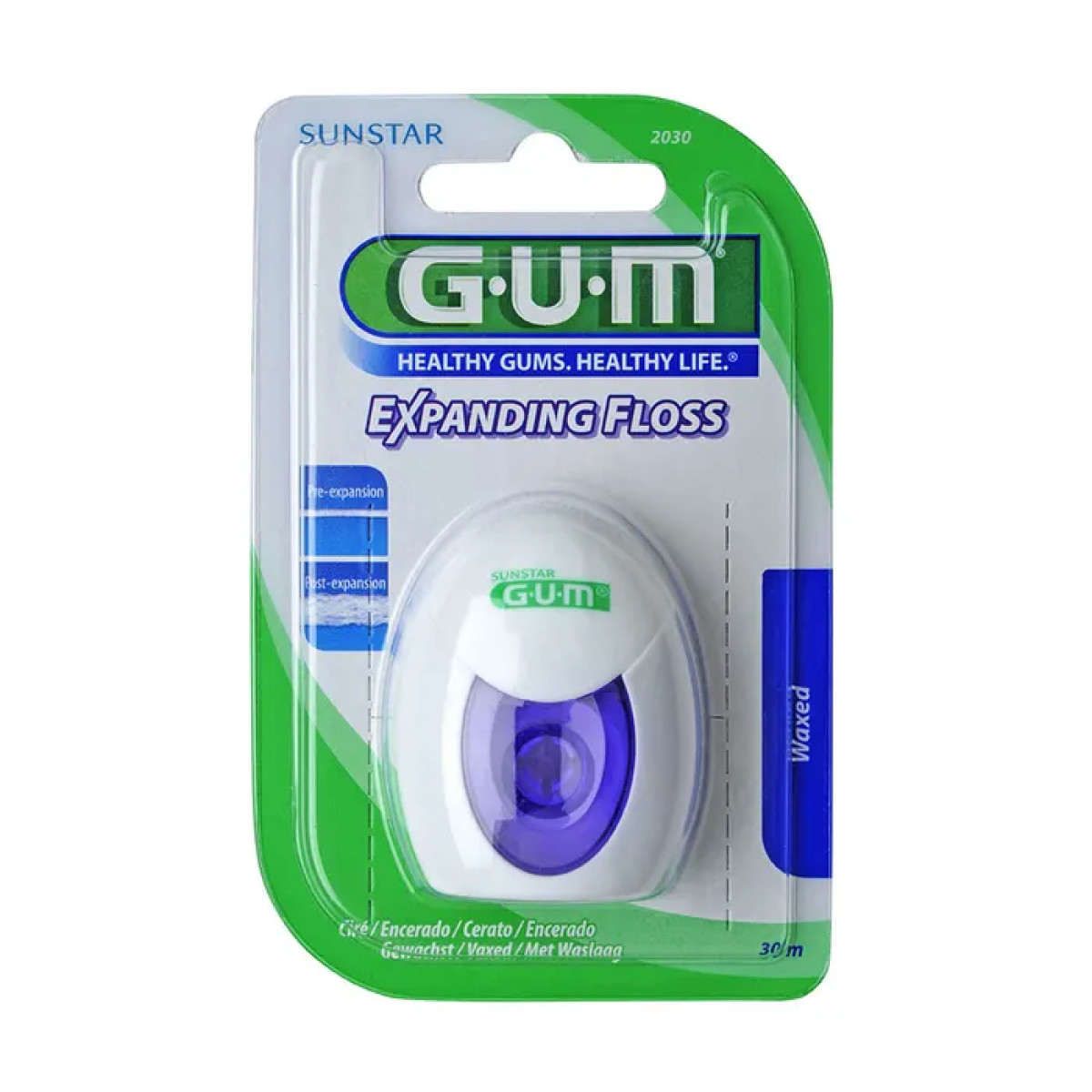 GUM HILO DENT EXPANDING FLOSS 40 M