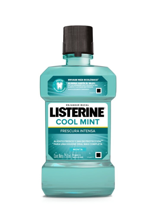 LISTERINE ENJ BUCAL 250 ML COOL MI