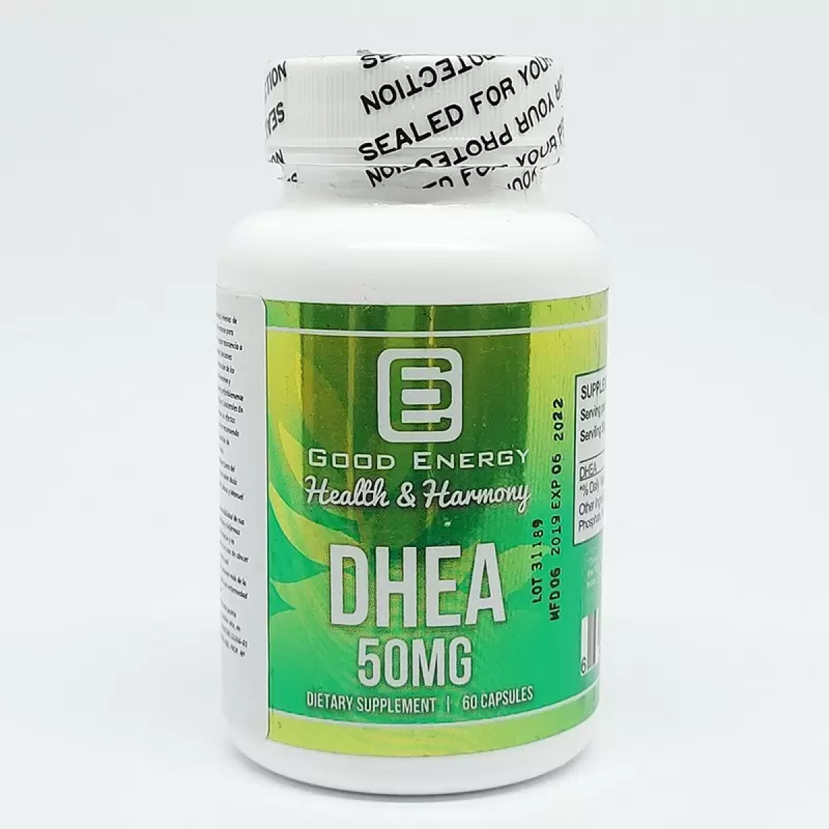 DHEA 50 MG X 60 CAPS GOOD E 8688