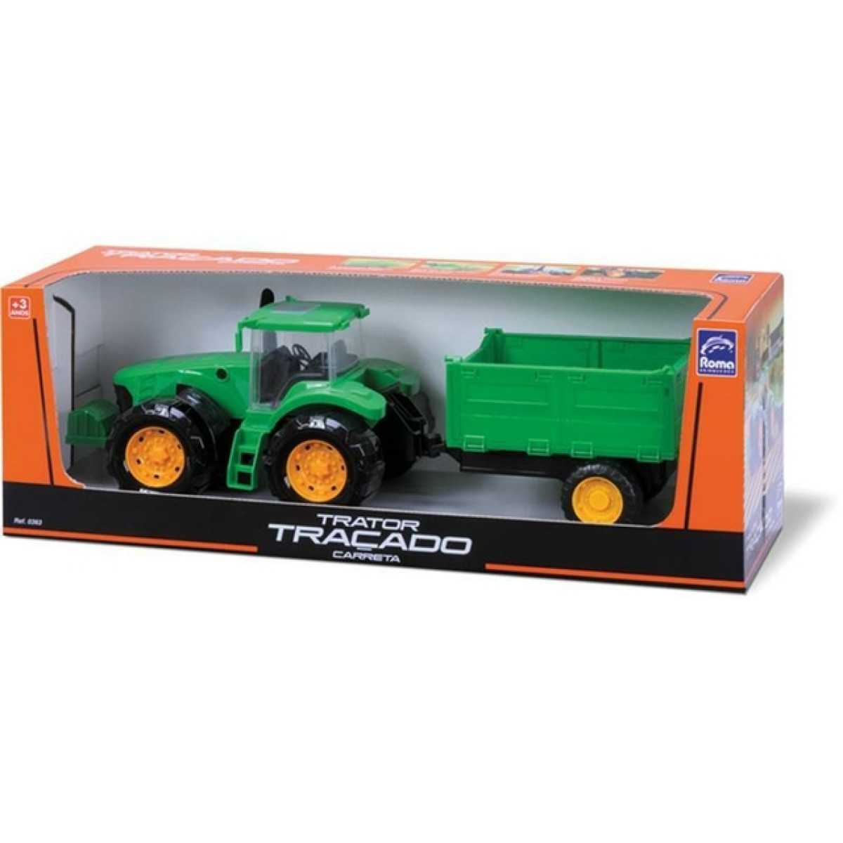 ROMA TRACTOR TROCADO CARRETA 0371