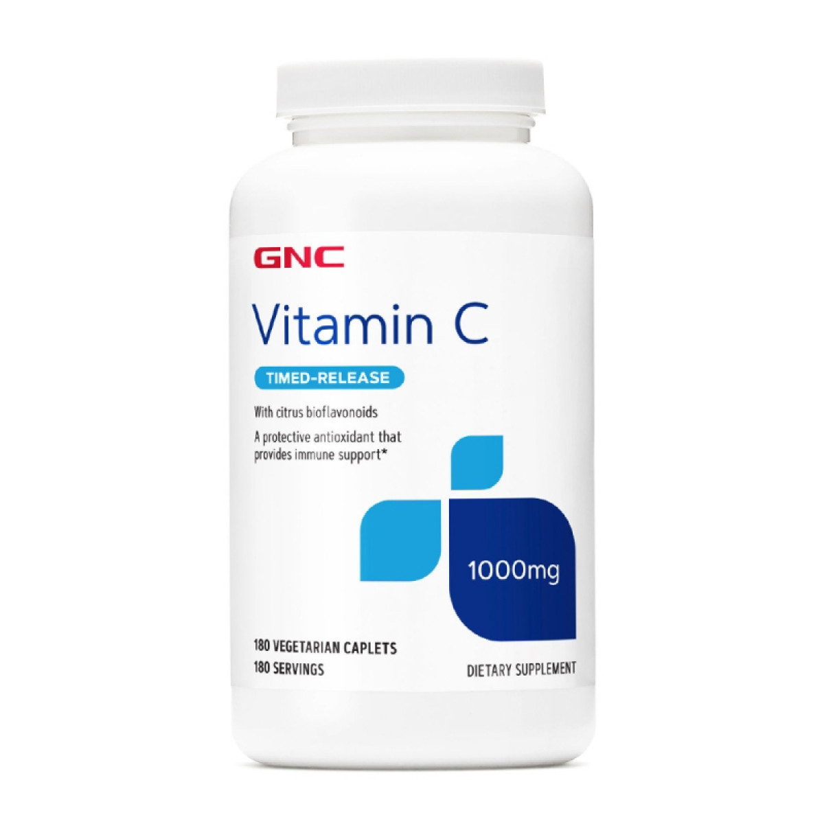 VIT C 1000 MG ROSE HIPS X 180 GNC