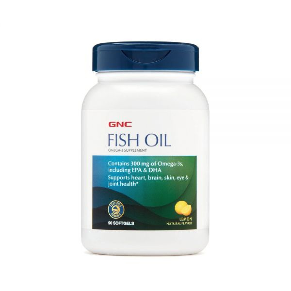 FISH OIL X 90 CAPS BLANDAS GNC