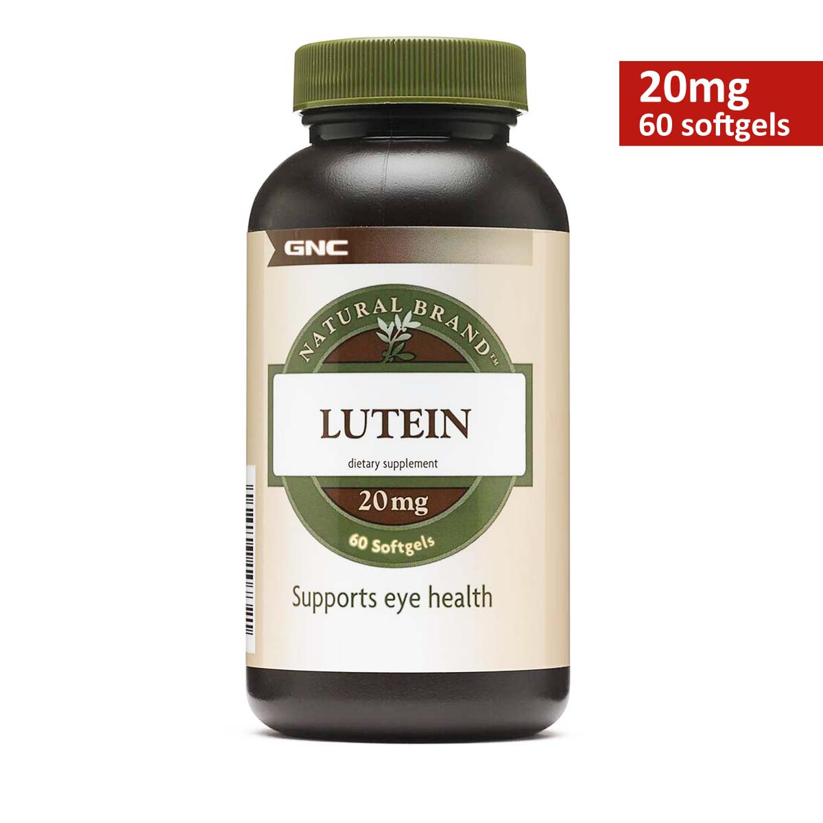 LUTEIN 20 MG X 60 CAPS BLAN GNC