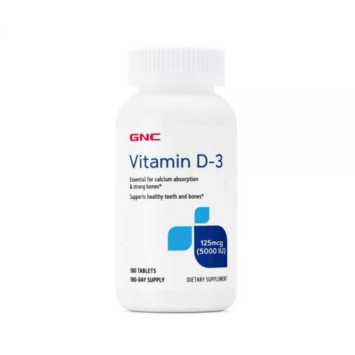 VIT D3 5000UI X 180 TABL GNC