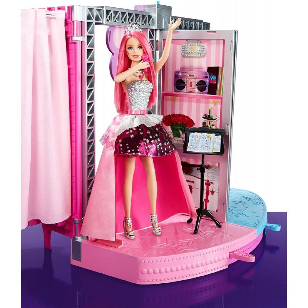 BARBIE ESCENARIO ROCK KB78