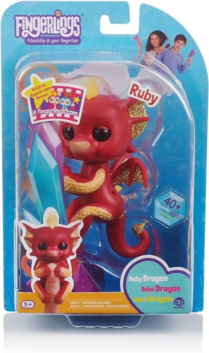 FINGERLINGS BABY DRAGON SURT 3580