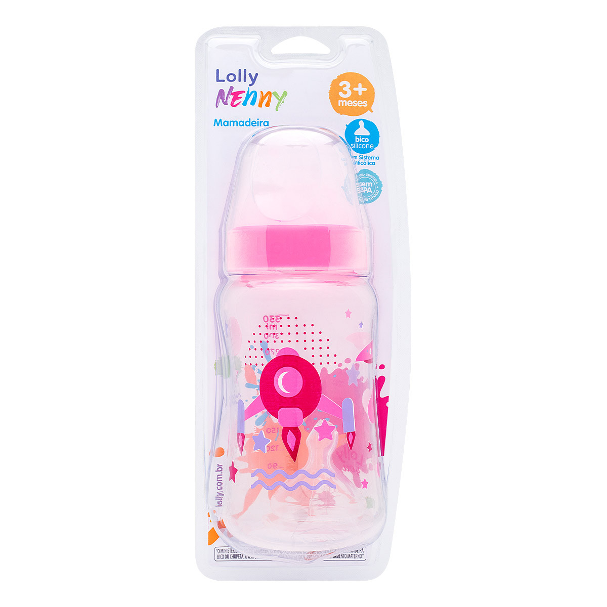 LOLLY BIBERON 330 ML ORTO FEM 13268