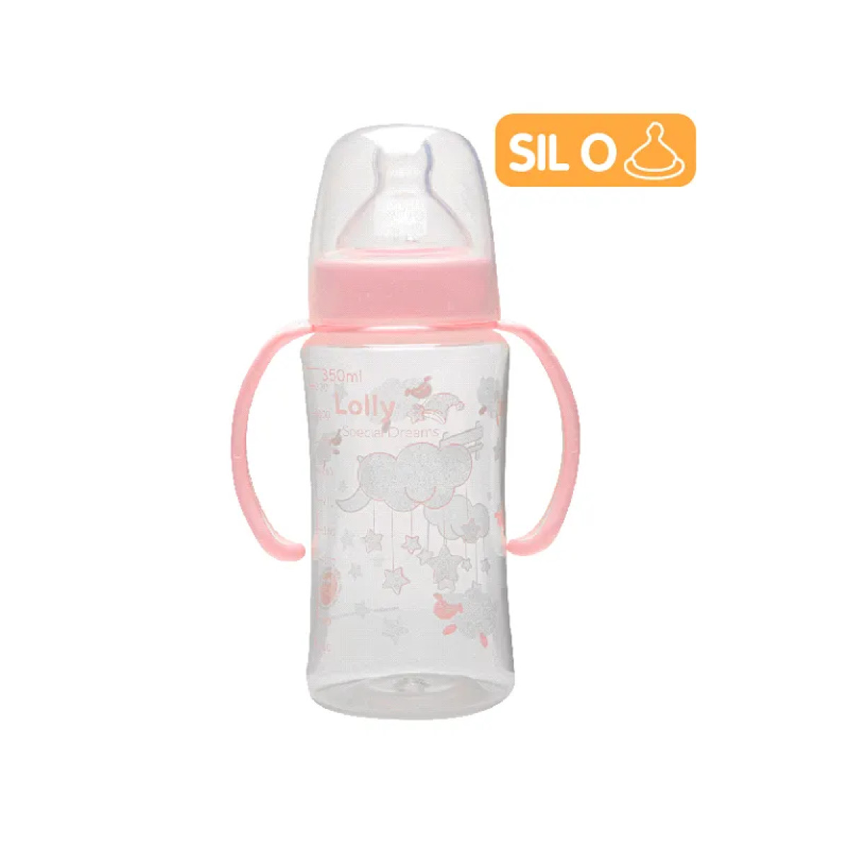 LOLLY BIBERON 350 ML ORTO 13068 ROS