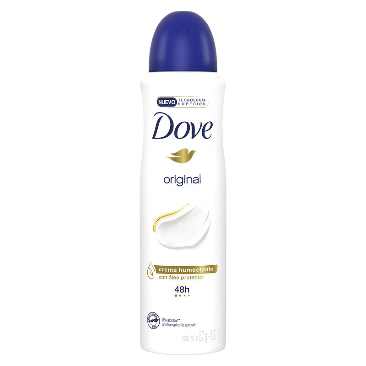 DOVE DEO AER 150 ML AP ORIGINAL 48H