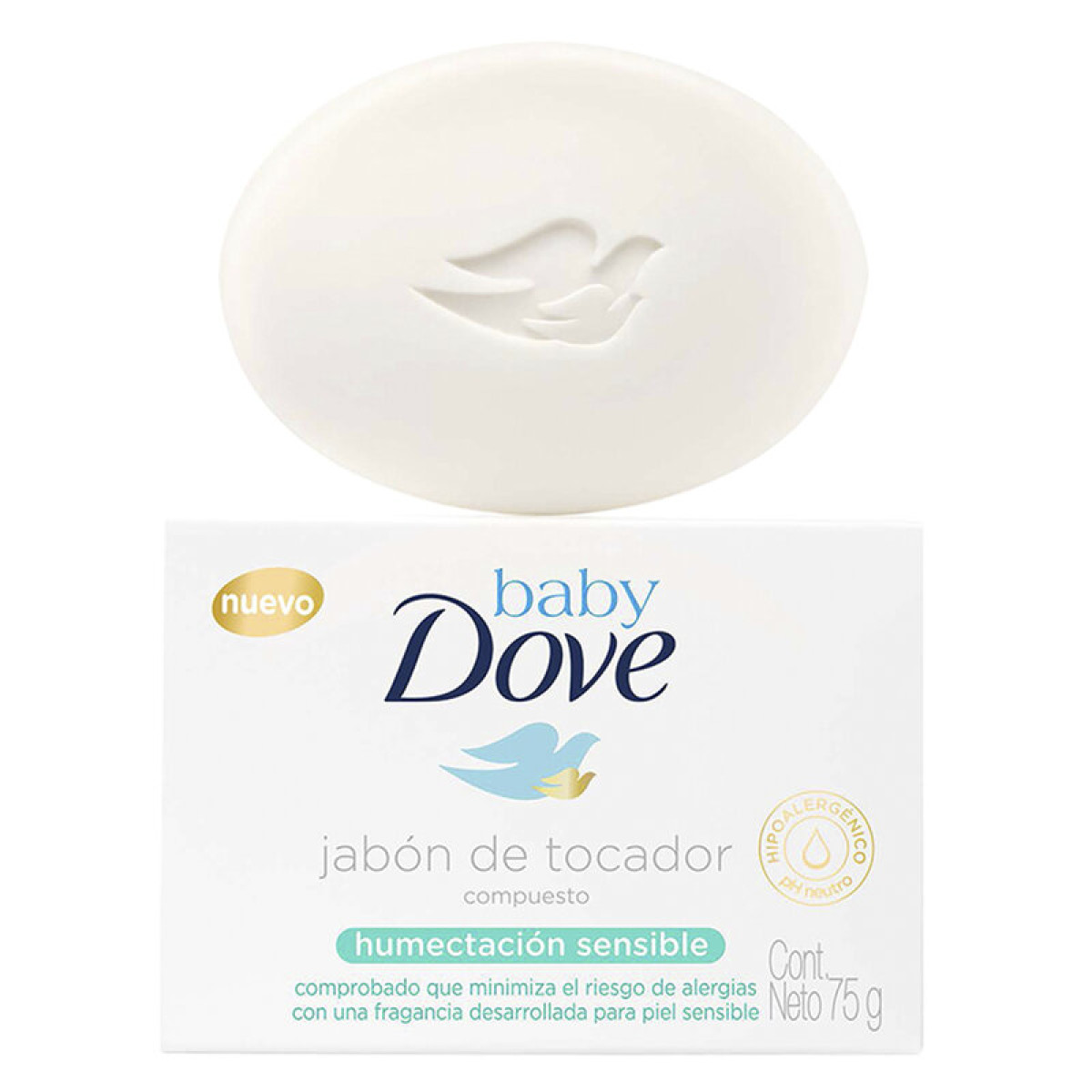 DOVE BABY JABON 75 GR SENS 5998