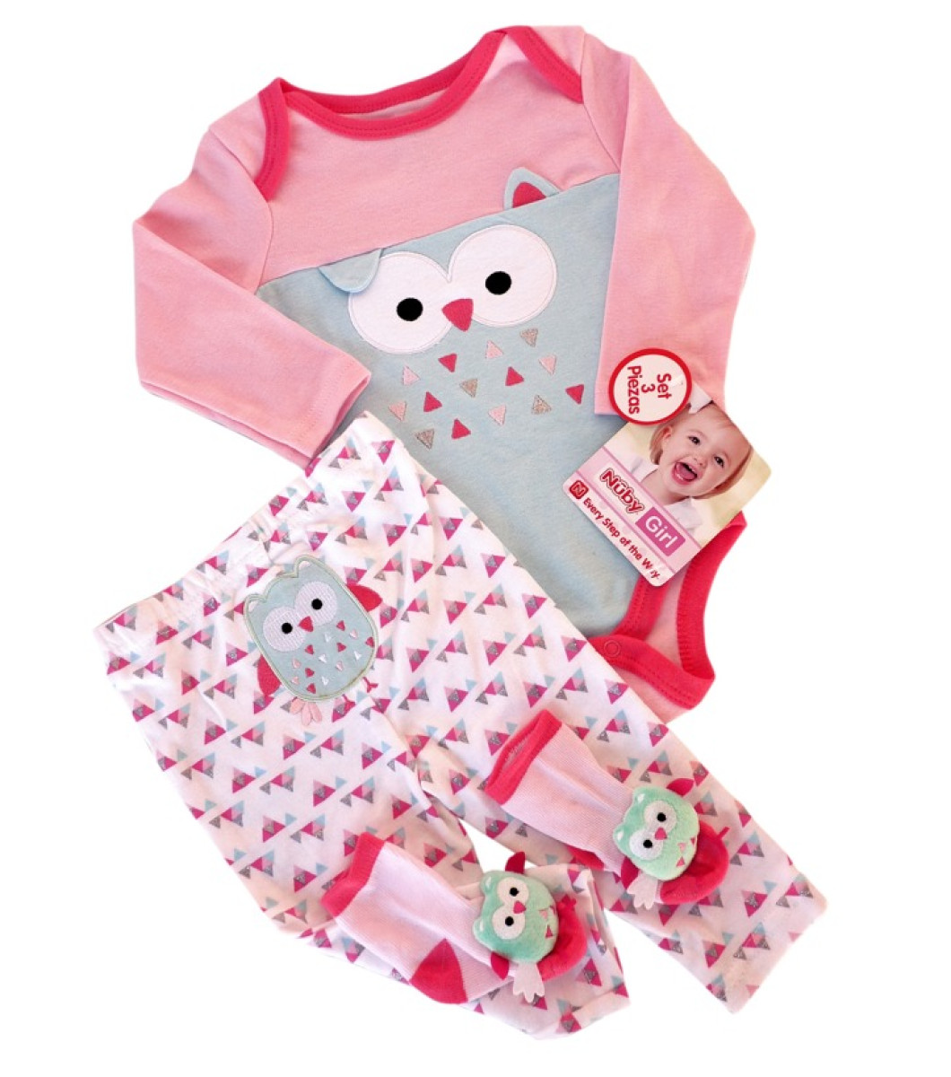 LUV SET X 3 BUHO NINA YL3106 ###